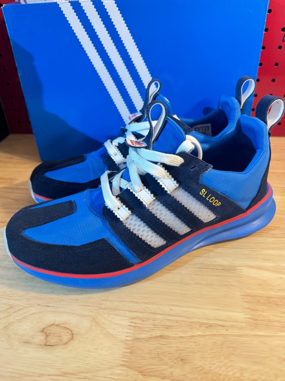 Men’s Adidas SL Loop Runner Bluebird Sneakers Size 10